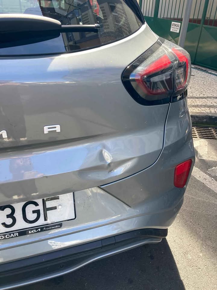 Ford Puma rear cosmetic damage